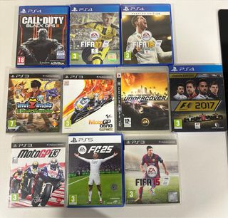 Pack Juegos PS3, PS4 y PS5