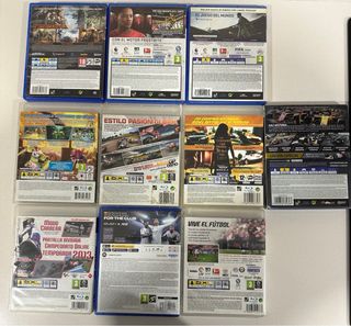 Pack Juegos PS3, PS4 y PS5