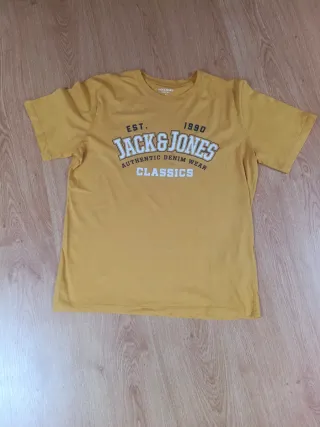 Camiseta Jack & Jones Amarilla