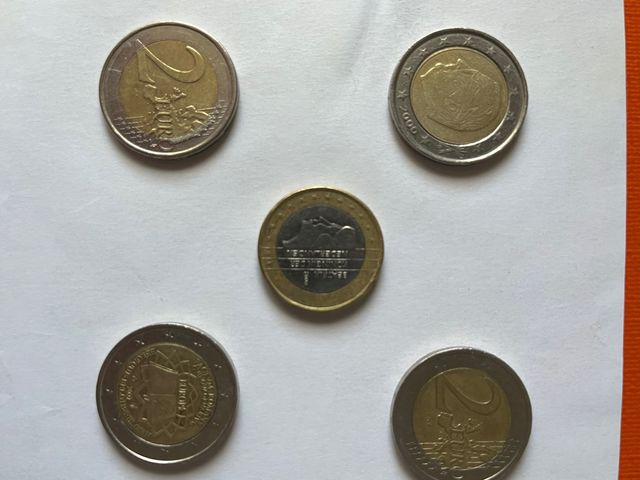 Monedas Conmemorativas de 2€ y 1€