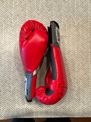 Guantes de Boxeo Everlast Rojos 12oz nuevos