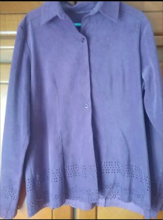 Blusa morada mujer Talla L