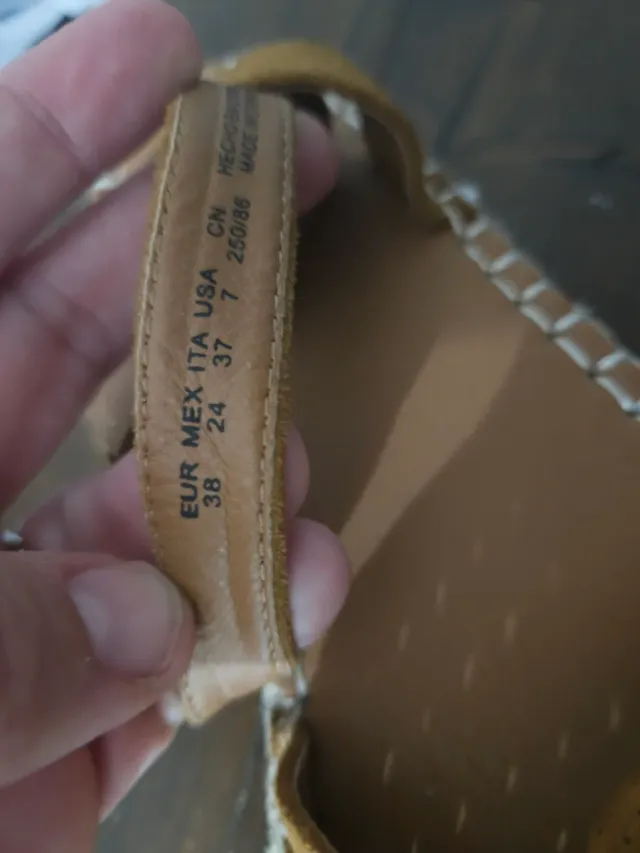 Sandalias planas sin estrenar