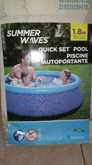 Piscina Hinchable Summer Waves 1.83cm. x 51cm.