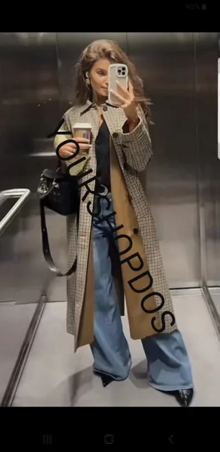 Trench Reversible colección zara T/S