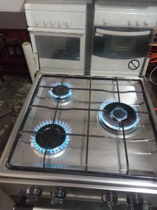 Cocina de gas con horno Butano