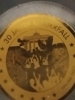 Moneda de oro 1/500 oz troy