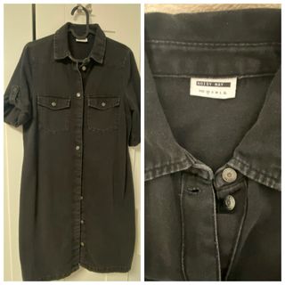Vestido vaquero negro NOISY MAY Talla XS