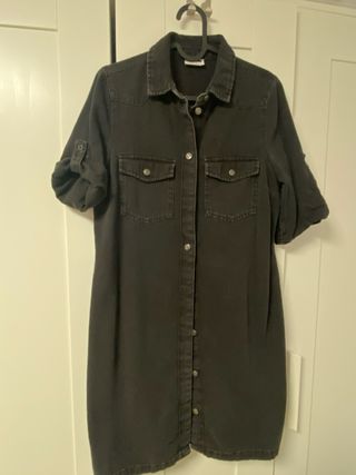 Vestido vaquero negro NOISY MAY Talla XS