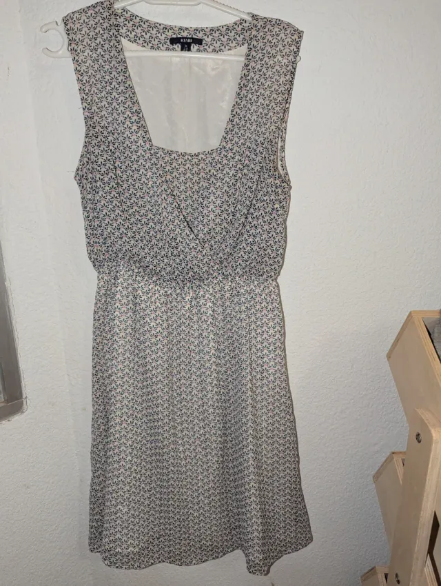 Vestido estampado Kiabi talla S