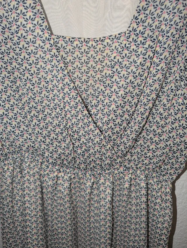 Vestido estampado Kiabi talla S