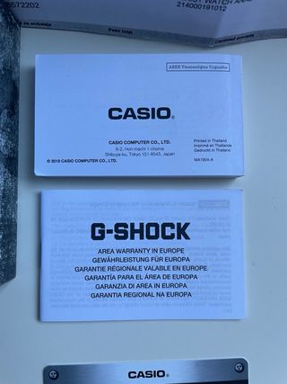  Casio G-Shock Central Cee Original Con Garantia