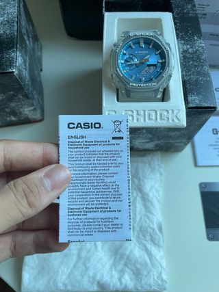  Casio G-Shock Central Cee Original Con Garantia