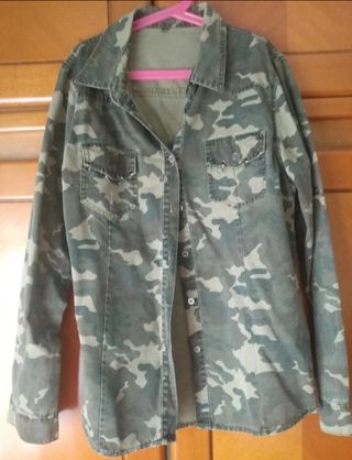 Camisa camuflaje mujer Talla M