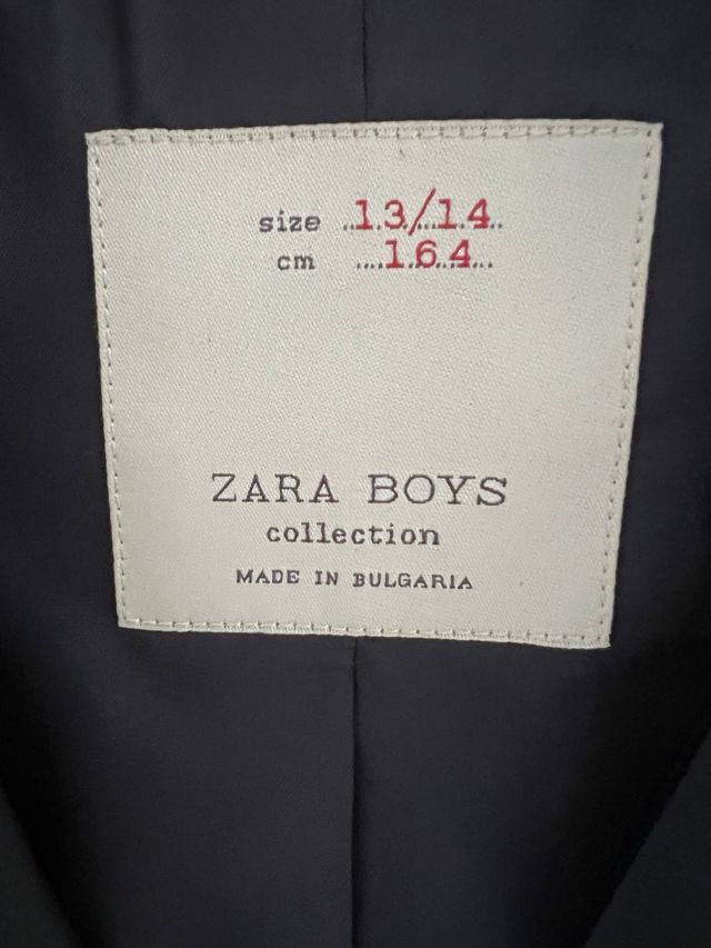 Americana de niño. Zara Boys. Talla 13-14