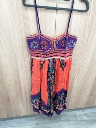 Vestido R.Derhy Naranja/Morado
