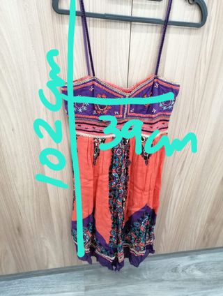 Vestido R.Derhy Naranja/Morado
