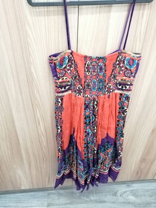 Vestido R.Derhy Naranja/Morado