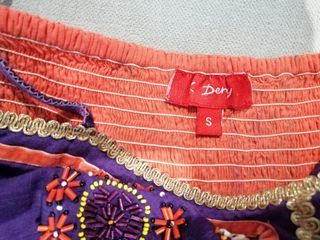 Vestido R.Derhy Naranja/Morado
