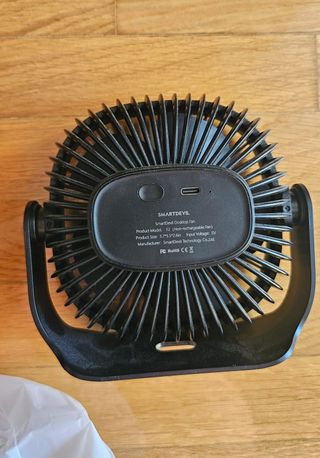 Ventilador USB C, mini ventilador portátil para PC
