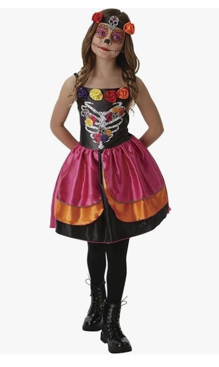 Disfraz Catrina Rubies 5-6 años