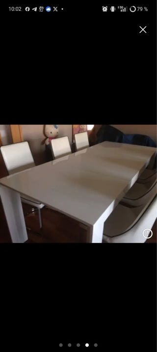 Conjunto comedor diseño italiano