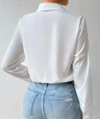 Body camisa blanco
