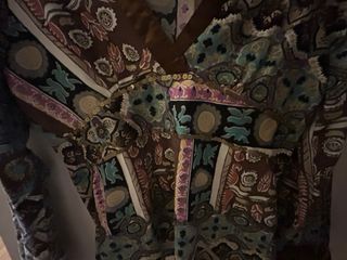 Blusa estampada manga larga