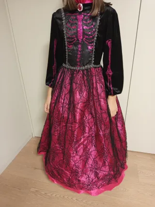 Disfraz Halloween Esqueleto Niña
Talla 10-12 
