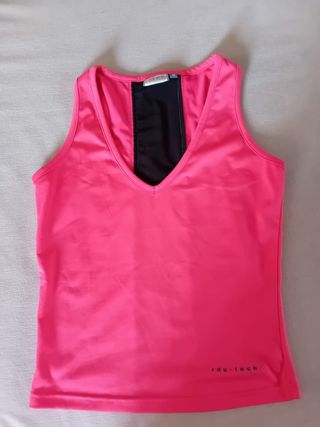 Top deportivo mujer de lycra