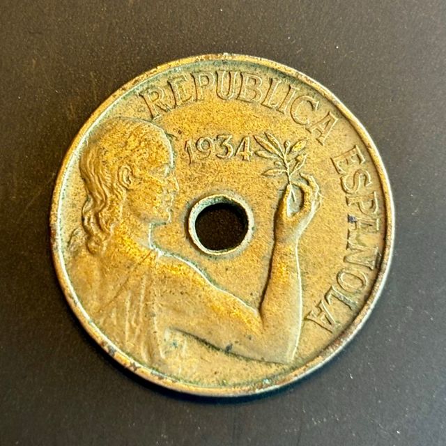 Moneda 25 Céntimos 1934 – Segunda República España