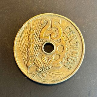 Moneda 25 Céntimos 1934 – Segunda República España