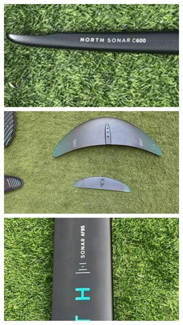 Foil North completo con alas de carbono