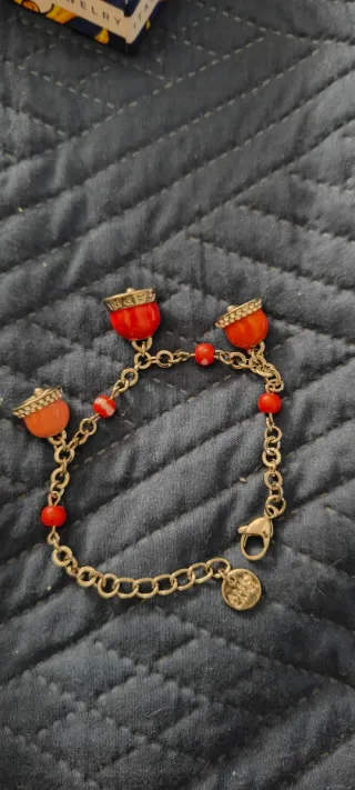 Bracciale Amo Capri Corallo e Oro