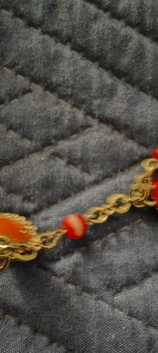 Bracciale Amo Capri Corallo e Oro