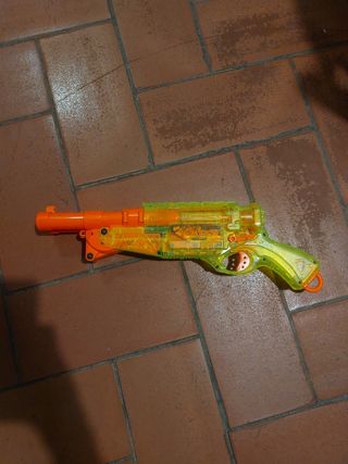 Pistola Nerf Doppietta Trasparente