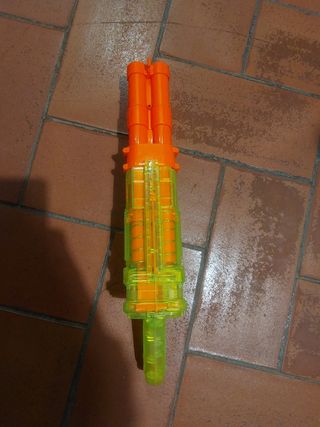 Pistola Nerf Doppietta Trasparente