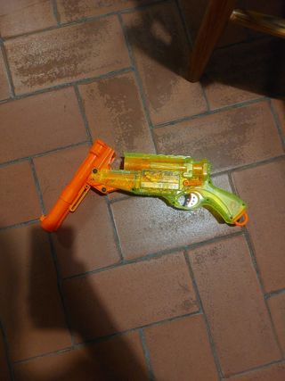 Pistola Nerf Doppietta Trasparente