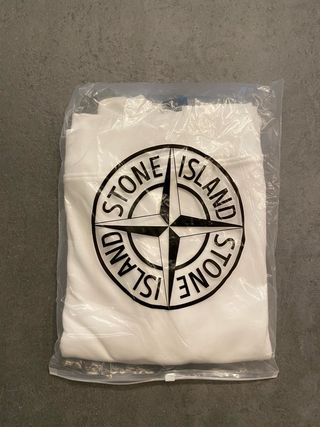 Felpa Stone Island Bianca Taglia M