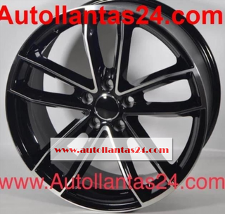 Juego 4 llantas para Audi cuba black 18 19