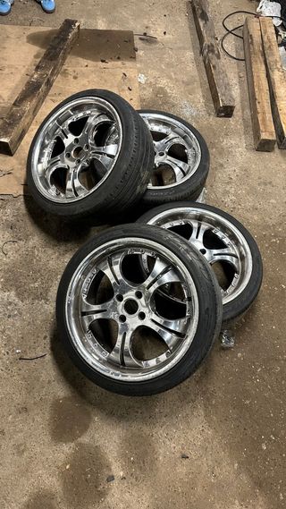 Llantas Cromadas 4x100 ET35
7,5 Ancho