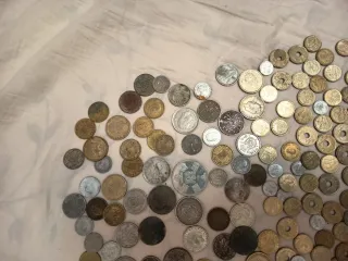 Monedas España 1, 5, 10, 25, 100 Pesetas