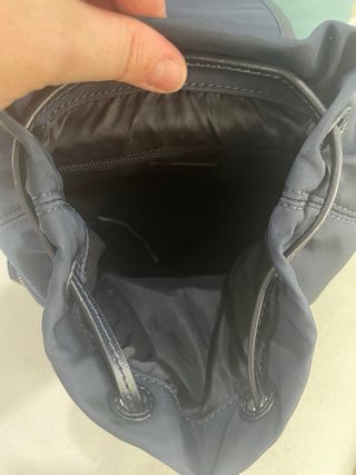 Mochila Ralph Lauren Azul y Dorada