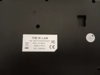 Teclado y Ratón G-Lab Negro