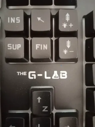 Teclado y Ratón G-Lab Negro