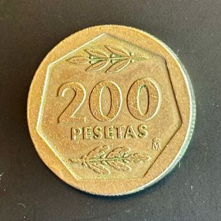 Moneda 200 Pesetas 1987 – Juan Carlos I, España