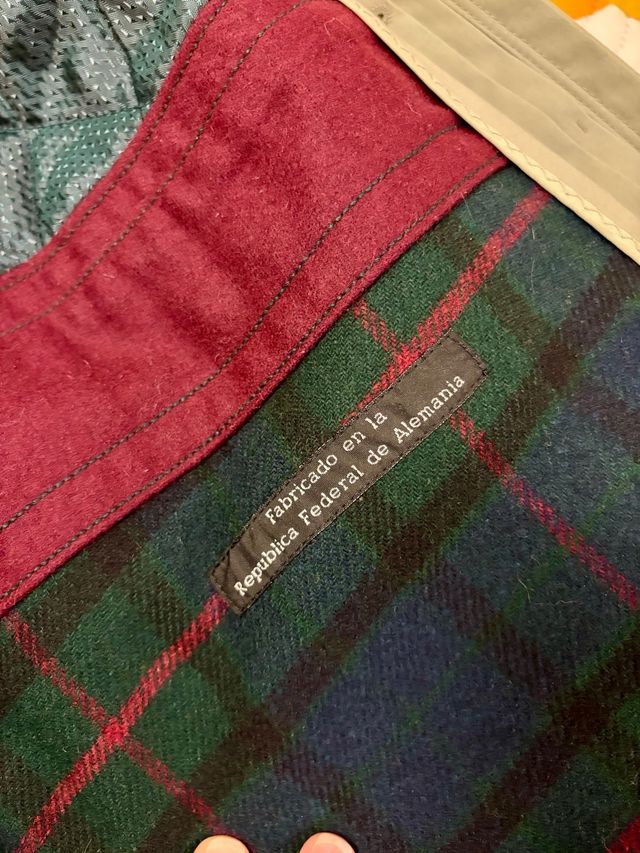 Gabardina Bongardi vintage XL NUEVA