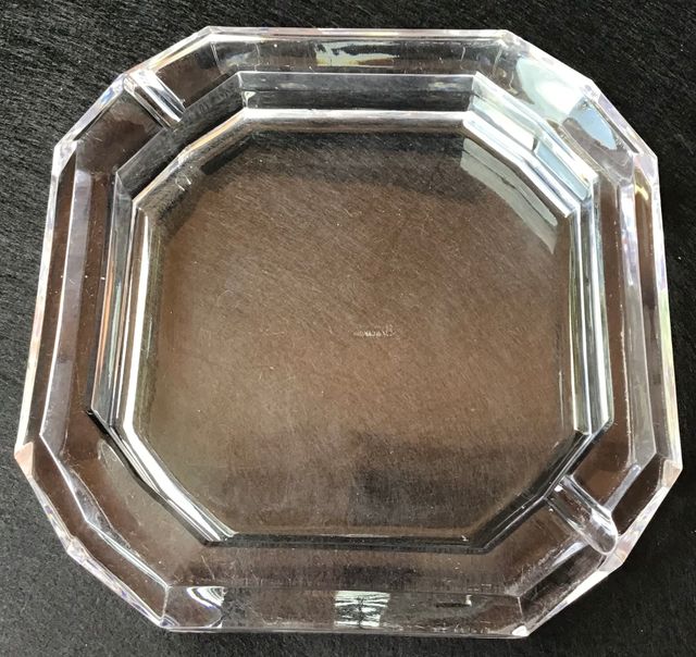 Posacenere di design in cristallo