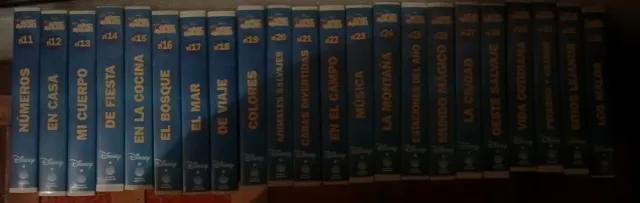 Disney's Magic English VHS n° 1-32 + Libro