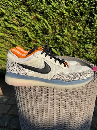 Zapatillas Nike Flyknit Naranja Blanco